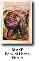 BLAKE, Book of Urizen, Plate 9